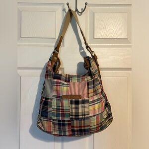 TH Patchwork summer satchel